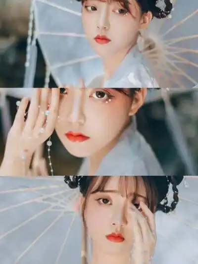 自制古风三格图