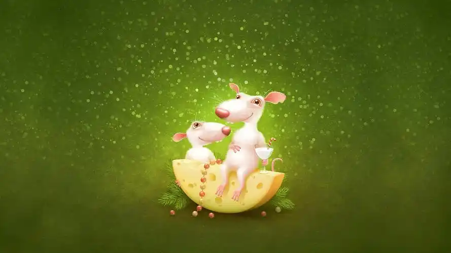 非常有创意的可爱卡通图案唯美图片桌面壁纸下载