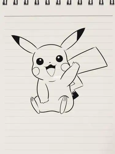 皮卡丘图片大全内容有q版皮卡丘简笔画q版可爱皮卡丘简笔画10人文绘画