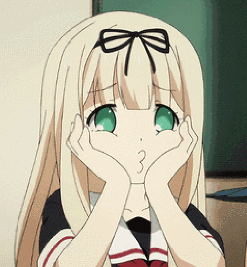 动漫gif美女gif嘟嘟嘴gif卖萌gif