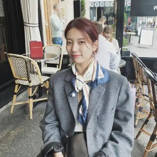 韩系穿搭秀智胶片感日常考古no1