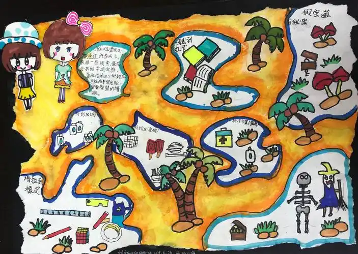 藏宝图主题总结