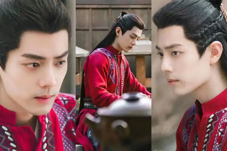 肖战 #玉骨遥 #红衣古装 这一身红衣造型绝美 - 抖音