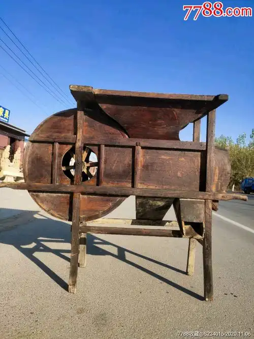 民俗老物件,老风车,鼓风机