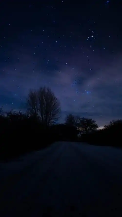 寂静的夜晚_唯美图片_我要个性网