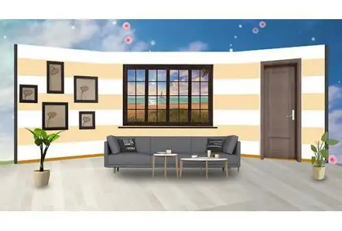 x032家庭情景剧小品背景视频舞台led大屏幕高清视频素材