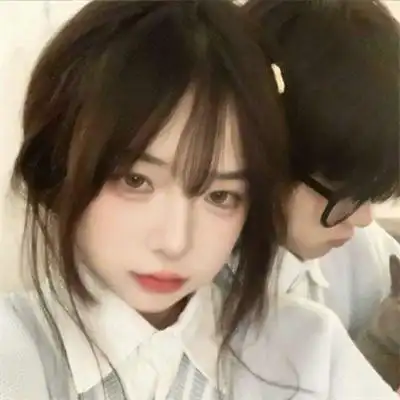 以女生为主的真人情侣头像 凸显女生好看的微信情头最新版