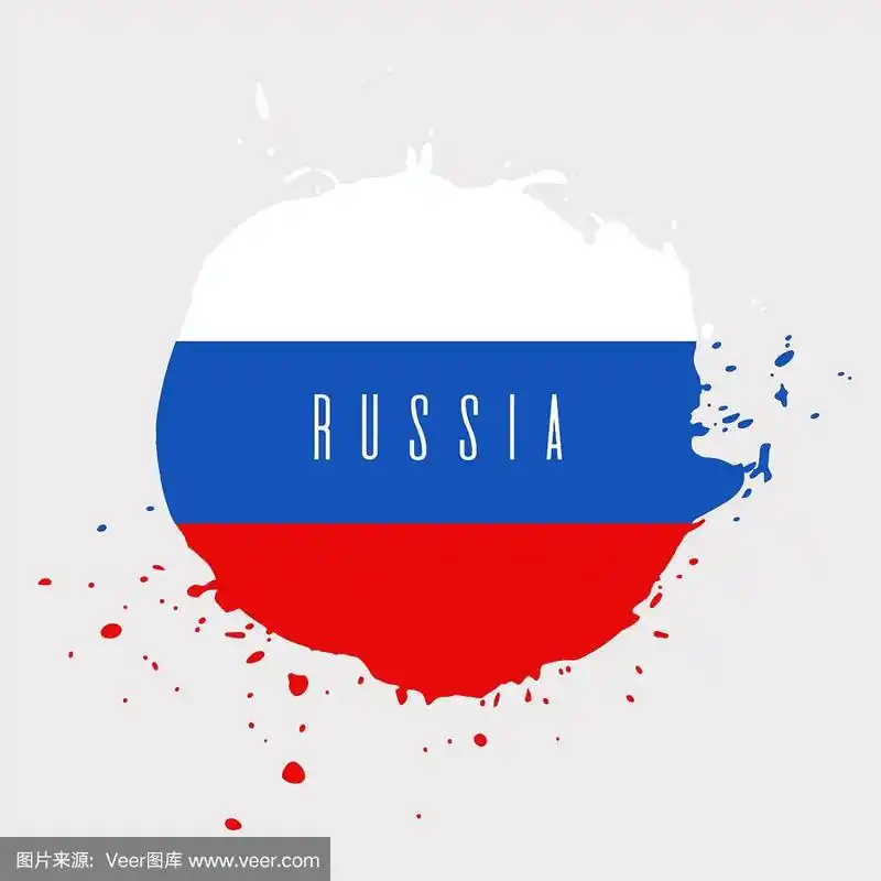 俄罗斯水彩国旗图标