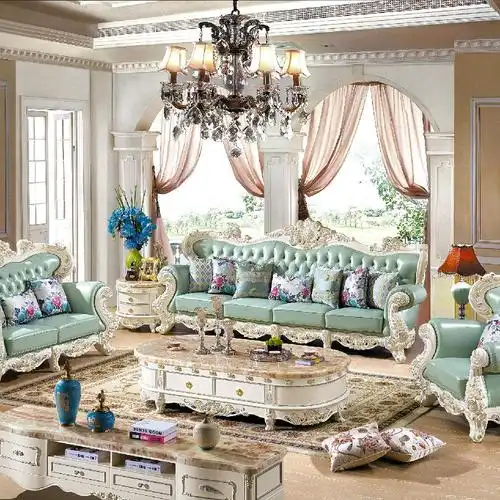 法式风格家具 广东欧法诺法式组合沙发厂家 宫廷风格装修优选欧法豪华