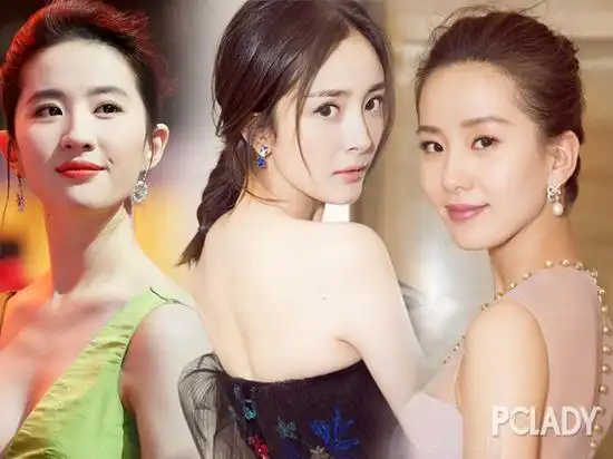 杨幂刘亦菲刘诗诗 仙剑三美同框大秀花瓣唇!