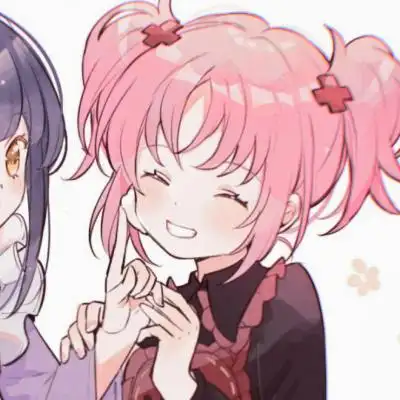 动漫女头闺头双人姐妹头像