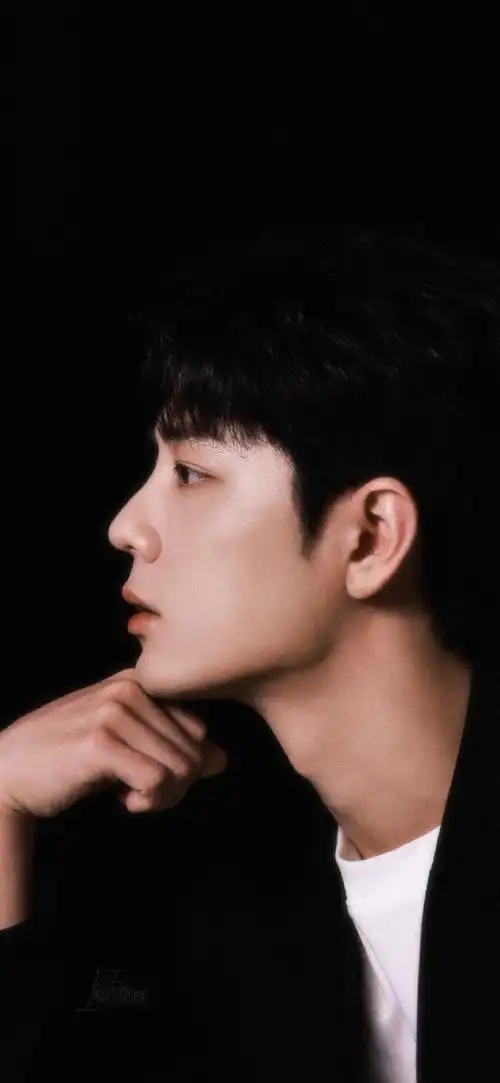 浅摸两张简单的锁屏壁纸,需要的自存#肖战