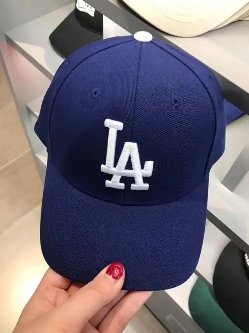 banana▲韩国正品mlb棒球帽道奇宝蓝色la男女鸭舌帽子可调节包邮