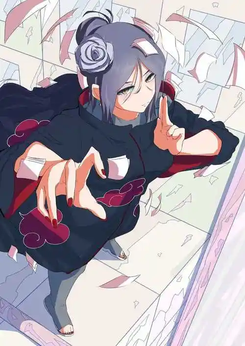 漫画《火影忍者》小南pixiv插画图片