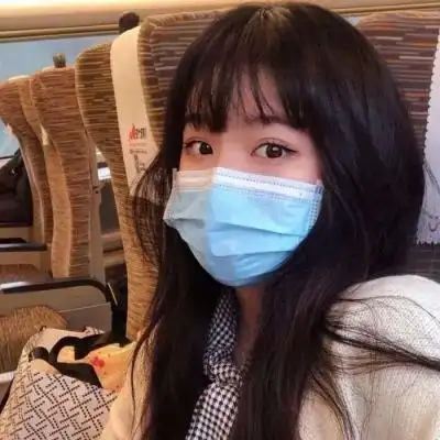 戴口罩的女生头像戴口罩女生头像真人图片戴口