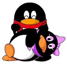 qq企鹅女宝宝男宝宝可爱按摩gif动图_动态图_表情包下载_soogif