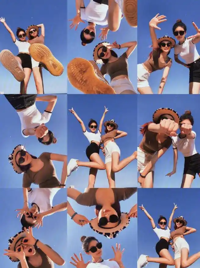 总结了53款不重样的拍照姿势,一定要收藏备用!