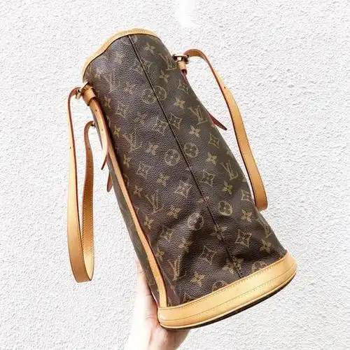 lv路易威登 大号老花子母水桶包