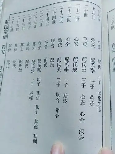 豫东霍氏族谱之1989年扶沟韭园镇霍家村家谱