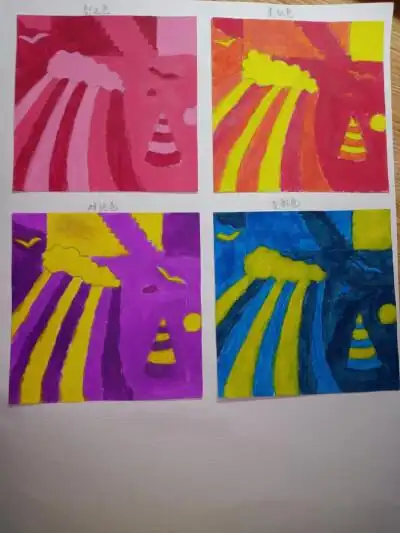 收集   点赞  评论  红黄蓝,色相对比强,高纯度,活泼跳脱 0 8 太研乔