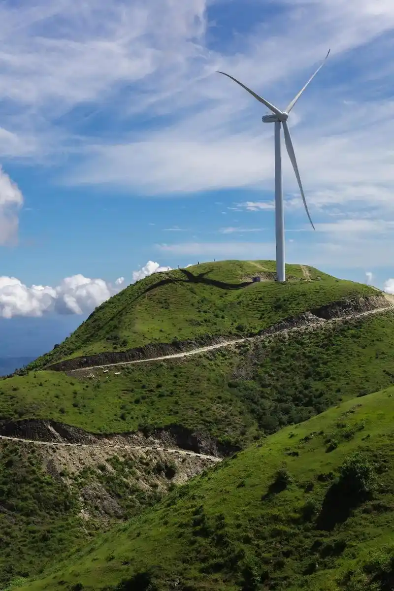 在外婆家能看到怎样的风景 #摄影 #野猪嶂 #风车  - 抖音