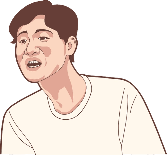 写实表情包漫画素材张学友