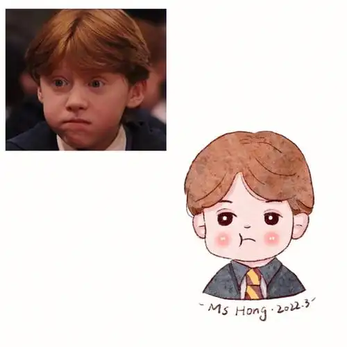 哈利波特豆丁罗恩