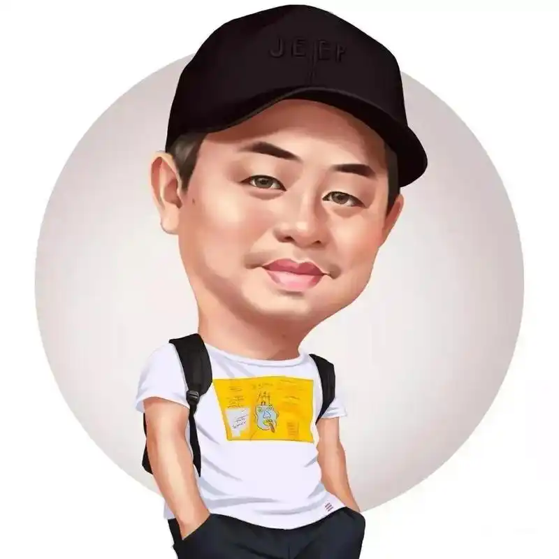 四十岁左右大叔头像,夸张幽默有内涵,换吗 画的这组中年大叔真人手绘