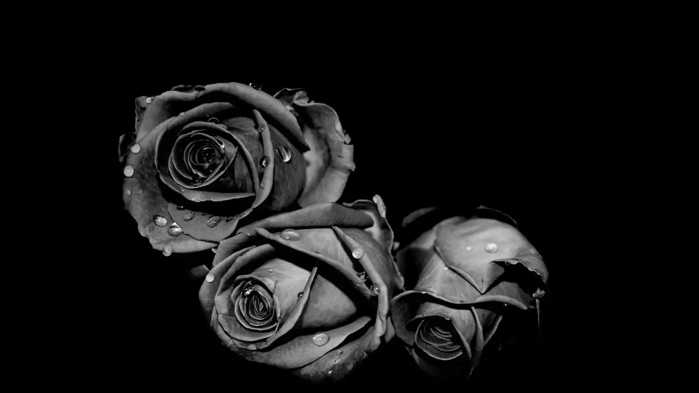 黑色个性高清桌面壁纸