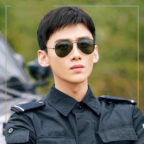 你是我的城池营垒邢克垒白敬亭同款墨镜男ins超火蛤蟆太阳眼镜潮