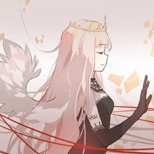 图源qq部落颜苏侵删情头女头恶魔天使系列唯美简约