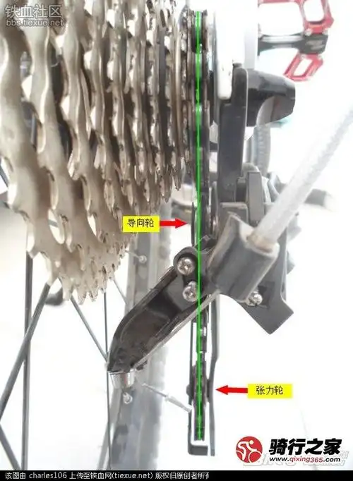 山地车后拨调节