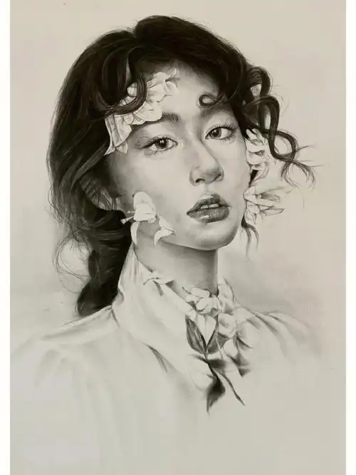 素描人物头像成人绘画学习