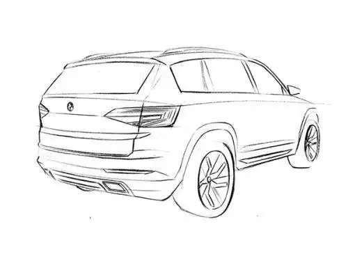 汽车侧面简笔画越野车简笔画图片画法看过该简笔画的同学还看了:●suv