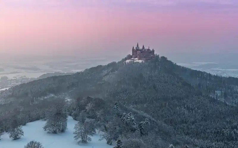 世界最美城堡之一霍亨索伦城堡电脑壁纸-风景壁纸 - 壁纸家