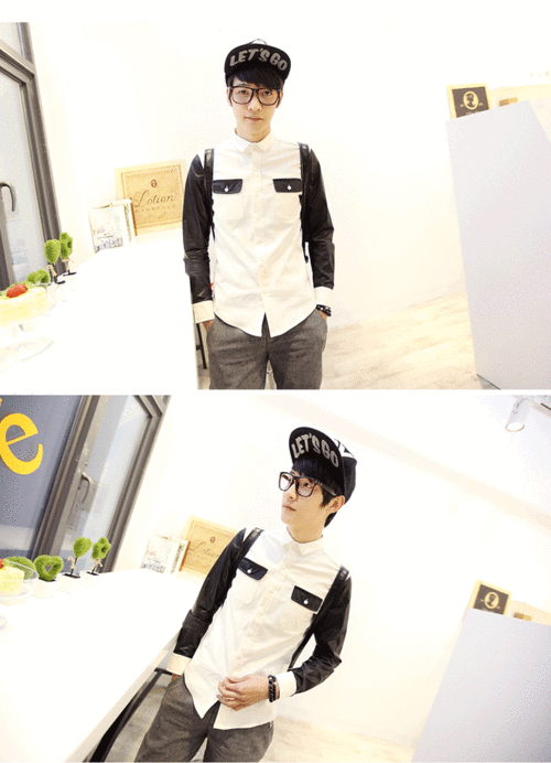 模特穿着意见:身高183cm 体重65kg  裤装尺码30 上衣尺码l