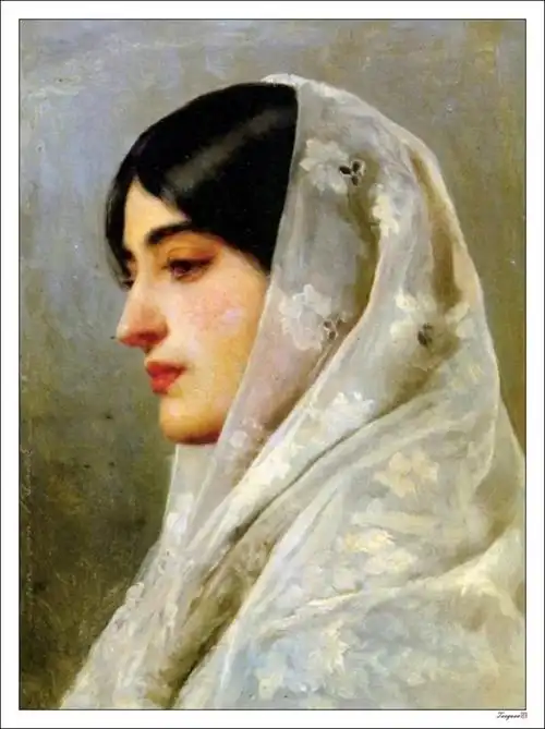 定制油画--油画人物肖像 尤金·布拉斯--意大利古典主义代表画家 id&