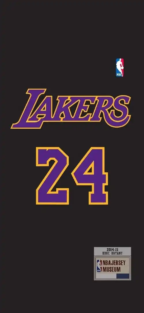 科比壁纸 | 球衣号码!