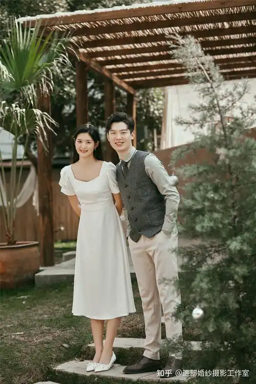 品一组小清新婚纱照是不是你喜欢的feel