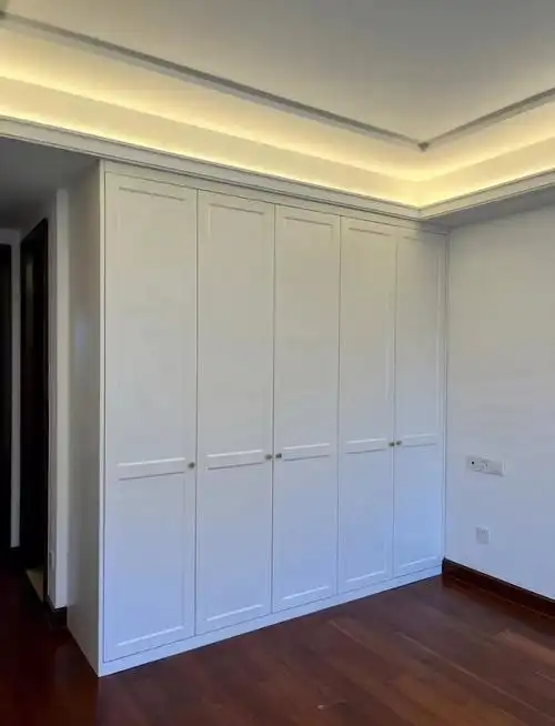 简欧风格平开门大衣柜