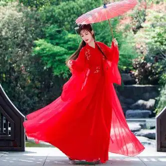 成人女夏季显瘦改良红色新娘嫁衣中式中国风婚服小个子古装超红色xs