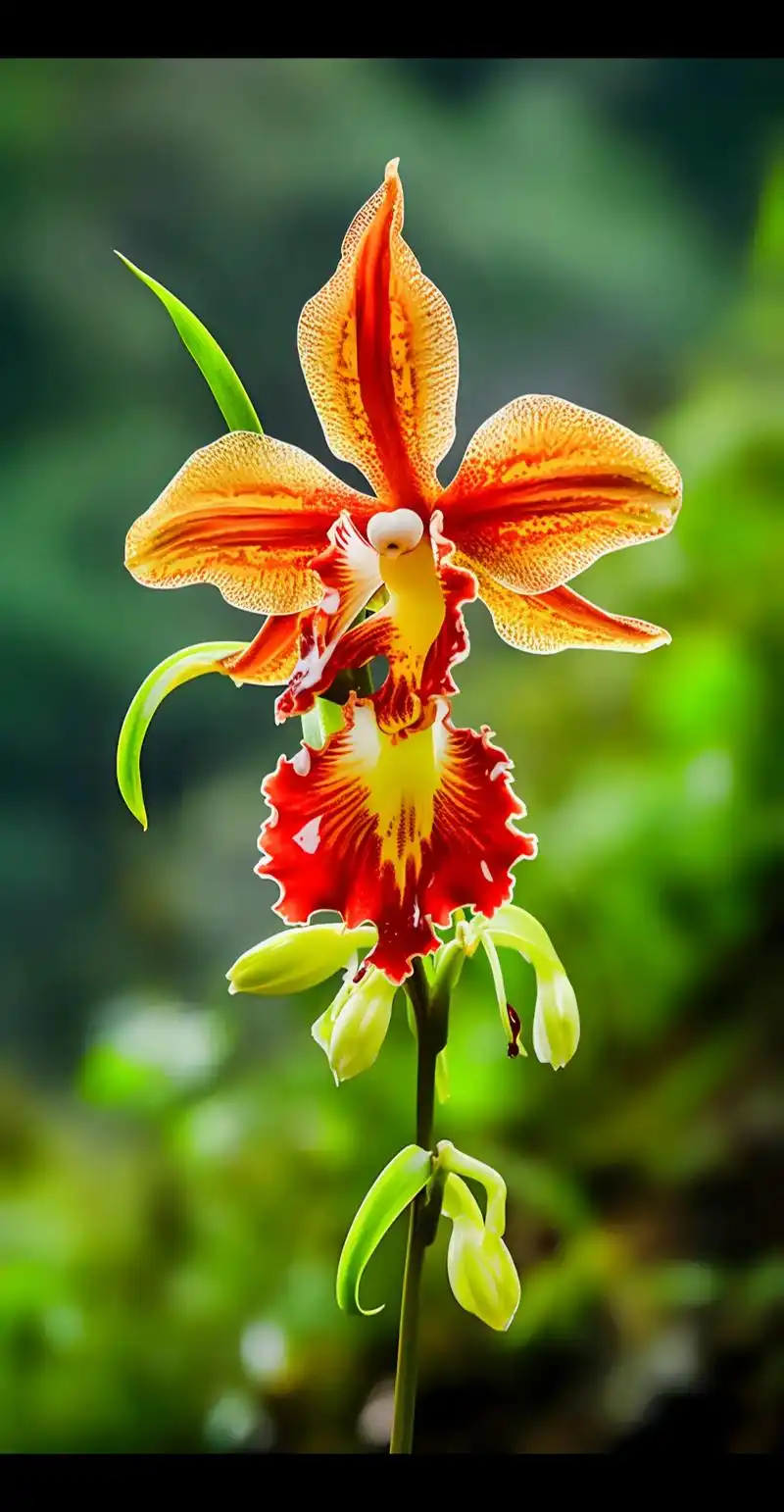 文心兰.文心兰,是兰科多年生草本植物,椭圆状披针形,花朵唇瓣 - 抖音