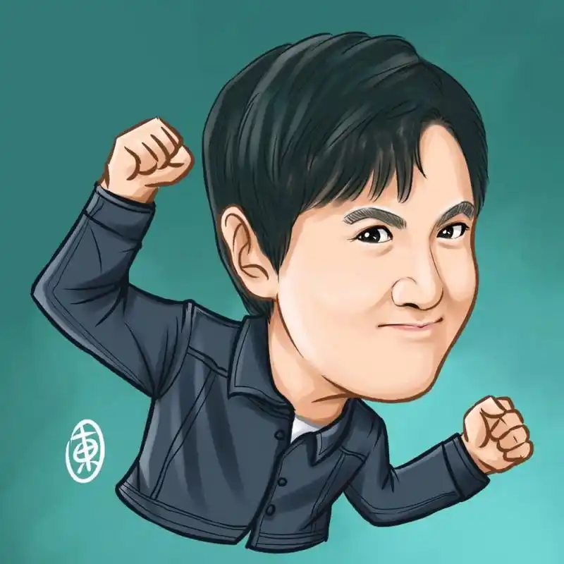 手绘头像# #手绘# #沈腾# #boss直聘