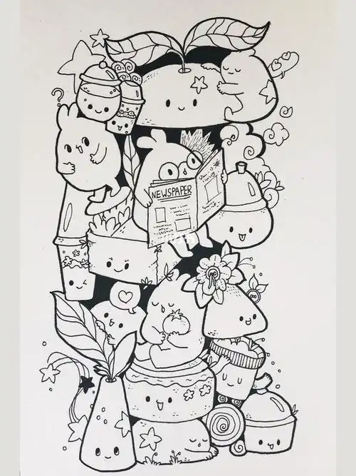 动物叠叠乐的简笔画 简笔画图片大全-蒲城教育文学网