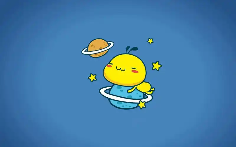 简约又充满个性的卡通背景图片桌面壁纸