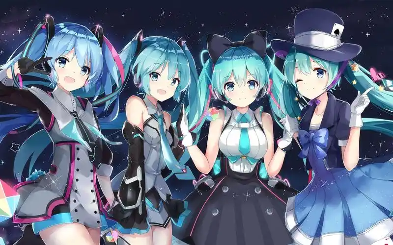 洛天依给初音未来的生日祝福