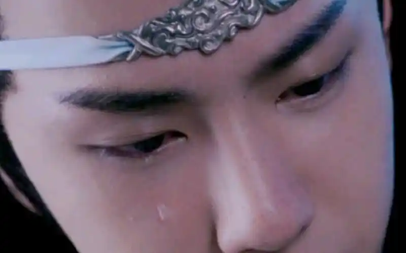 王一博蓝湛蓝忘机落泪合集