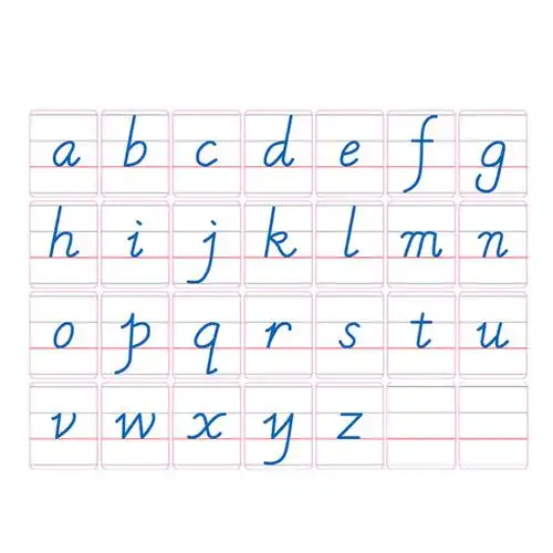 26个英文字母磁性贴英语大小写单独字母磁力卡片学生早教教学教具