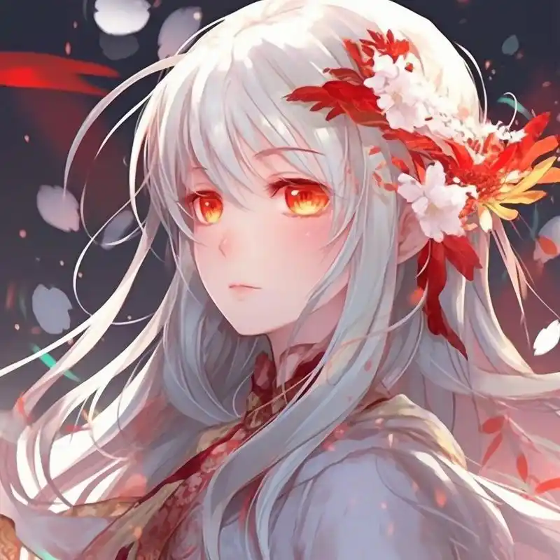 彼岸花女孩系列|二次元动漫头像 喜欢的宝宝们可自截 需要原图三连