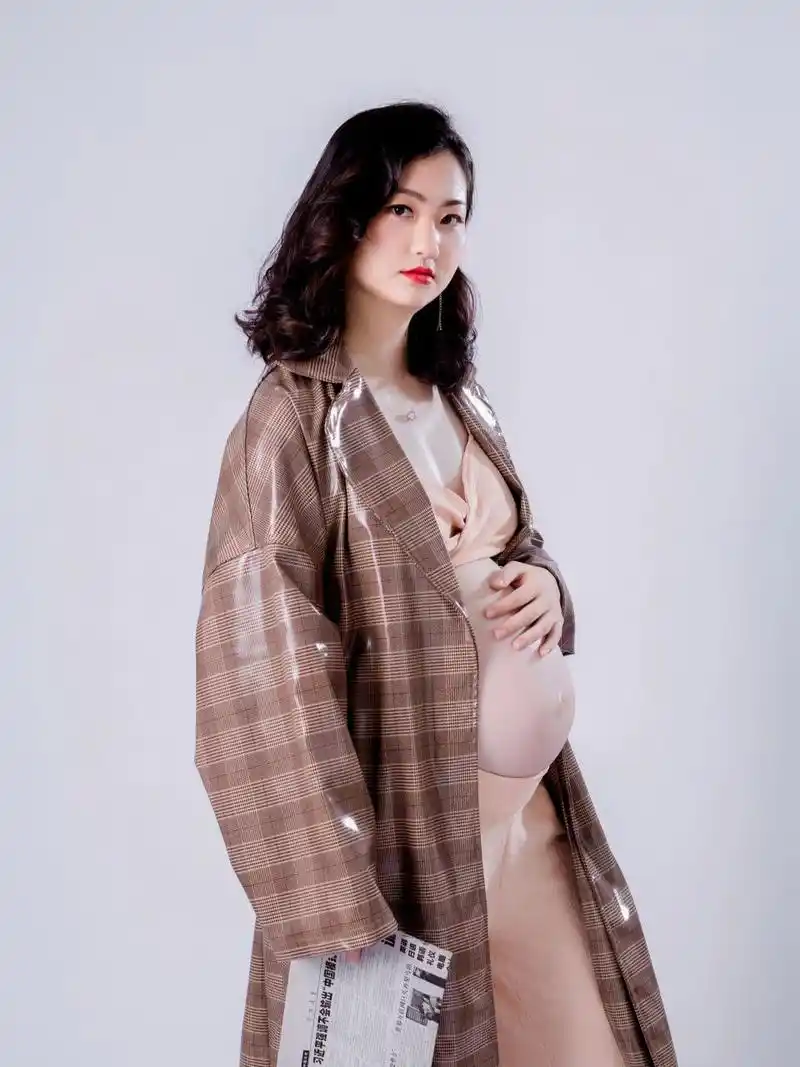 有人说我像景甜,哈哈,二胎孕妇照.